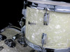 1969 Rogers Powertone Model Drum Kit White Marine Pearl - 22 13 16