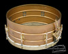 1920s Leedy Colonial Gold "Full Dress" Finish Snare Drum :  6 x 14  