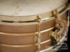 1920s Leedy Colonial Gold "Full Dress" Finish Snare Drum :  6 x 14  