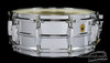 1958 WFL - Super Ludwig LM400 Brass Supraphonic Snare Drum : 5 x 14