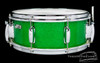1958-62 Slingerland 'Hollywood Ace' Model Snare Drum Sparkling Green : 5 x 14