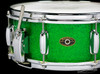 1958-62 Slingerland 'Hollywood Ace' Model Snare Drum Sparkling Green : 5 x 14