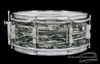 1958 Ludwig WFL Oyster Black Pearl Super Classic Snare Drum : 5.5 x 14