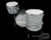 1960s Ludwig Pre-Serial Super Beat Drum Kit : Sky Blue Pearl : 20 13 16