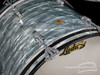 1960s Ludwig Pre-Serial Super Beat Drum Kit : Sky Blue Pearl : 20 13 16