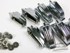(x8) 1960s Ludwig Bass Floor Tom Drum Lugs Chrome Hardware : Lot155