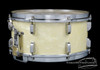 1942 Leedy Broadway Standard Model Snare Drum White Marine:  6.5 x 14  