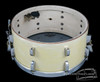 1942 Leedy Broadway Standard Model Snare Drum White Marine:  6.5 x 14  