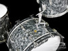 1960s Ludwig Pre-Serial New Yorker Drum Kit : Black Diamond Pearl : 22 12 14 **SOLD**