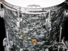 1960s Ludwig Pre-Serial New Yorker Drum Kit : Black Diamond Pearl : 22 12 14 **SOLD**
