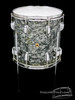 1960s Ludwig Pre-Serial New Yorker Drum Kit : Black Diamond Pearl : 22 12 14 **SOLD**