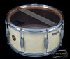 1940s Gretsch Broadkaster Orchestra Model Snare Drum White Marine:  7 x 14  