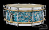 1930-1932 Ludwig Standard Model  Rainbow Pearl / Peacock II Snare :  5 x 14  