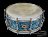 1930-1932 Ludwig Standard Model  Rainbow Pearl / Peacock II Snare :  5 x 14  