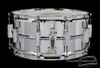1978 Ludwig Supraphonic Vintage Snare Drum Blue Olive Badge : 6.5 x 14