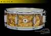 1940s Ludwig Standard Model 'Butterscotch' Snare Drum :  5.5 x 14