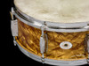 1940s Ludwig Standard Model 'Butterscotch' Snare Drum :  5.5 x 14