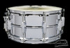 1980 Ludwig Supraphonic Vintage Snare Drum Blue Olive Badge : 6.5 x 14