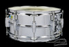 1980 Ludwig Supraphonic Vintage Snare Drum Blue Olive Badge : 6.5 x 14
