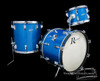 1966 Rogers Holiday 'Swingtime' Model Drum Kit : Blue Sparkle : 20 12 16 **SOLD**