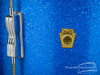 1965 Ludwig Clubdate Vintage Drum Kit Set : Blue Sparkle Pearl : 20 12 14