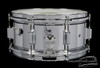 1960s Rogers Powertone COB Brass Vintage Snare Drum : 6.5 x 14