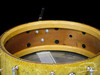 1930s Slingerland 'Tone Flange' Model Snare Drum Sparkling Gold : 5 x 14 **SOLD**