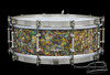 1928-30 Ludwig Peacock Pearl Type I 'Separate Tension' Snare Drum : 5 x 14