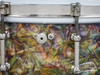 1928-30 Ludwig Peacock Pearl Type I 'Separate Tension' Snare Drum : 5 x 14