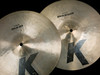 1982-88 Zildjian EAK 13" Hi Hat Cymbals : 'Early American K' : 740/1070g