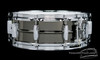 1977 Ludwig Brass Black Beauty Snare Drum Vintage Blue/Olive Badge : 5 x 14 **SOLD**
