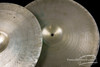 1940s 50s Zildjian Trans Stamp Avedis 16" Hi Hats Cymbals : 1050 & 1150