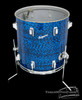 1964 Rogers Holiday Model Drum Kit Blue Onyx Vintage - 20 12 14x16 16