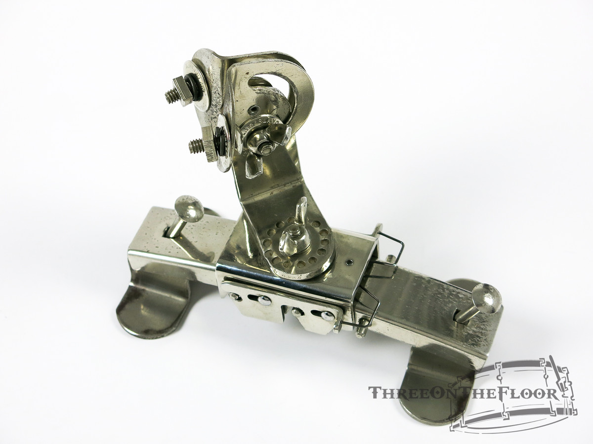 1950s Slingerland 'Lock Quick' Ratchet Tom Tom Holder Drum : Lot076