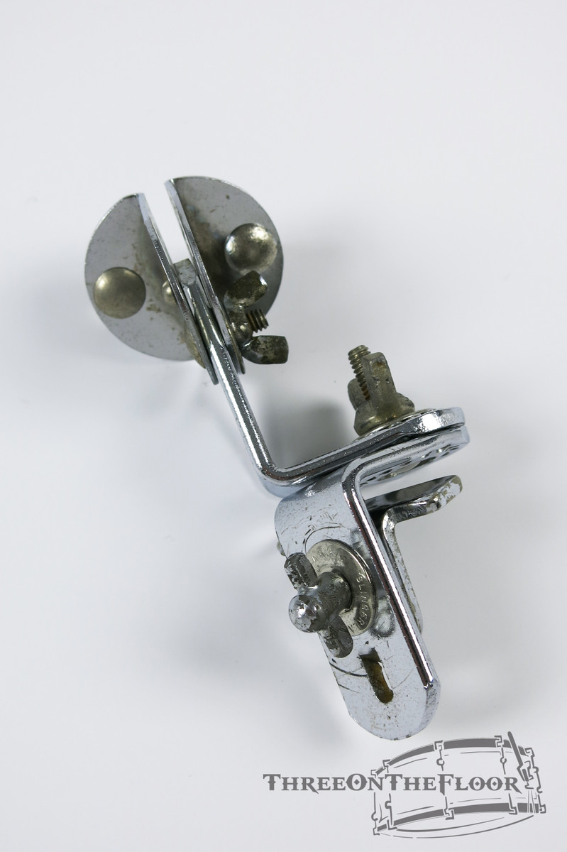 1940s-50s Slingerland Vintage Heavy Duty Ratchet Tom Tom Holder : Lot040