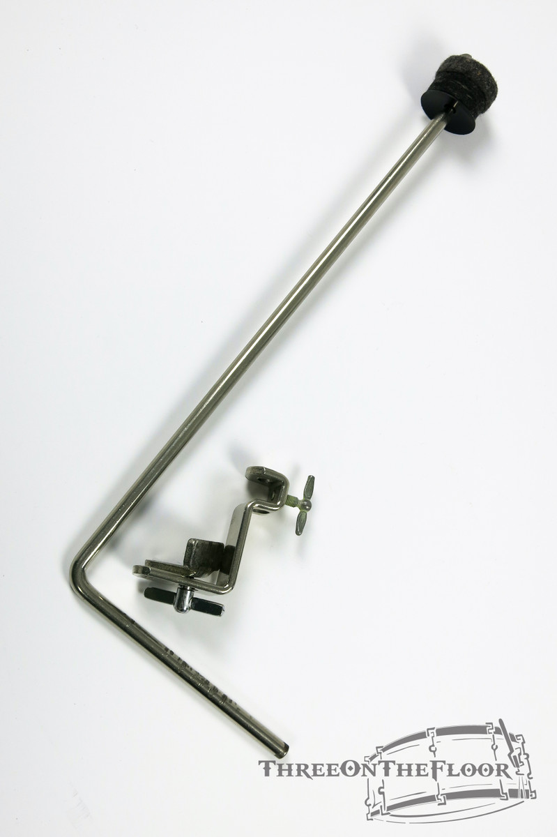 1940s 50s WFL Ludwig Vintage Cymbal Holder L Arm Bass Clamp : CY09