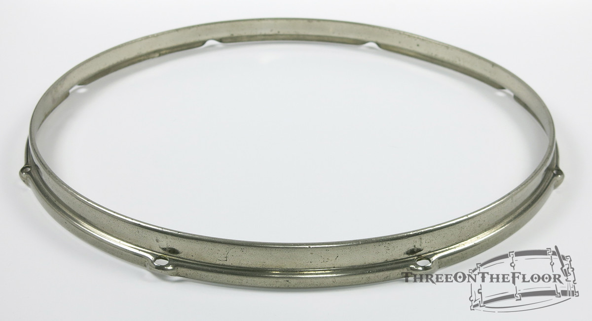 1950s Slingerland Radio King 16" Hoop Nickel Triple Flange : HP16SLN
