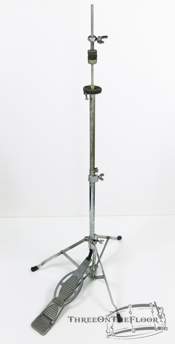 1960s 70s Ludwig Spur-Lok Hi Hat Cymbal Stand Vintage : HH01