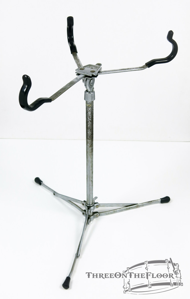 1960s 70s Ludwig Snare Stand Flat Base Vintage Drum : SN10