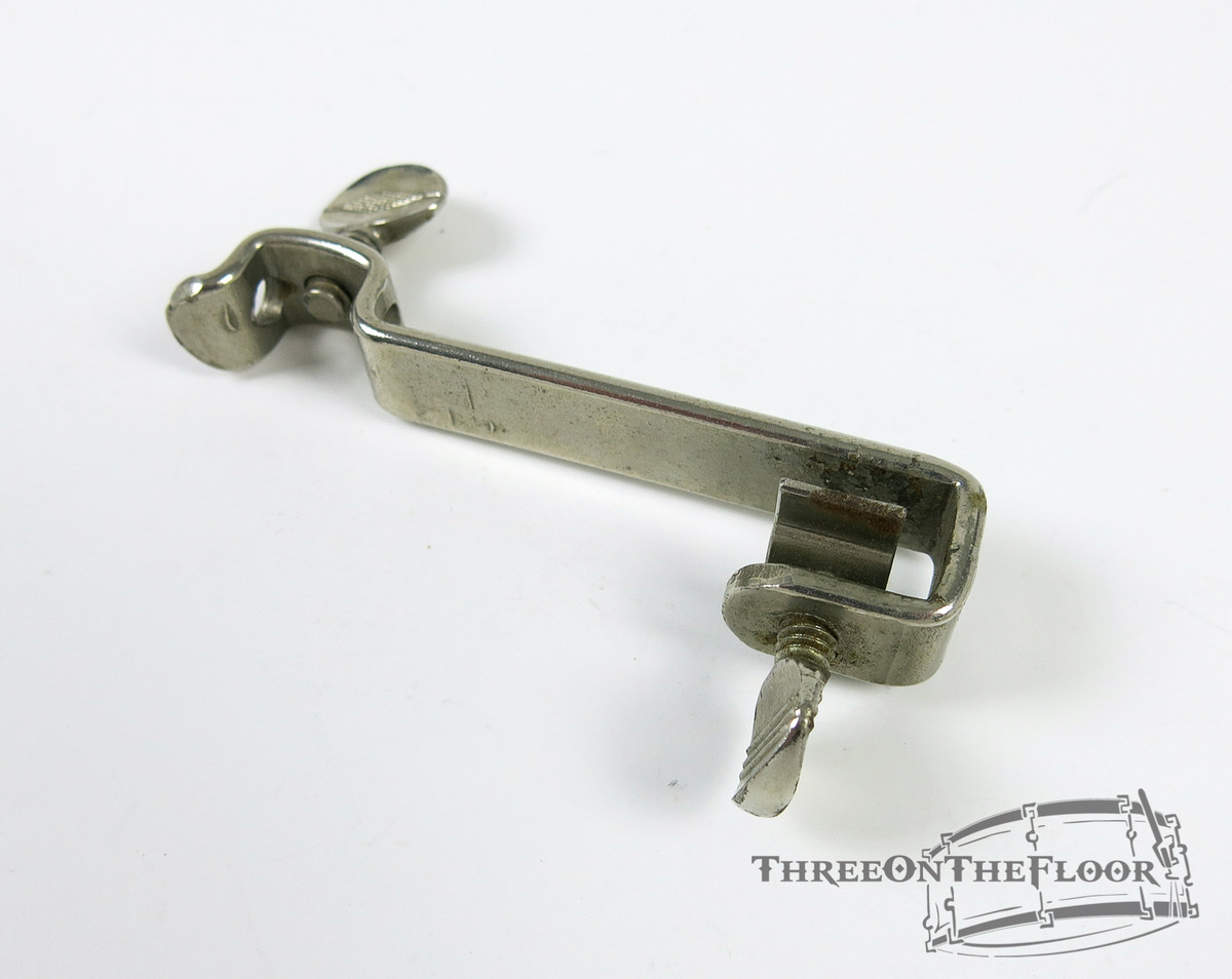 1920s-40s Vintage Bass Drum Mounted Cymbal Holder Trapp Drumset : Lot070