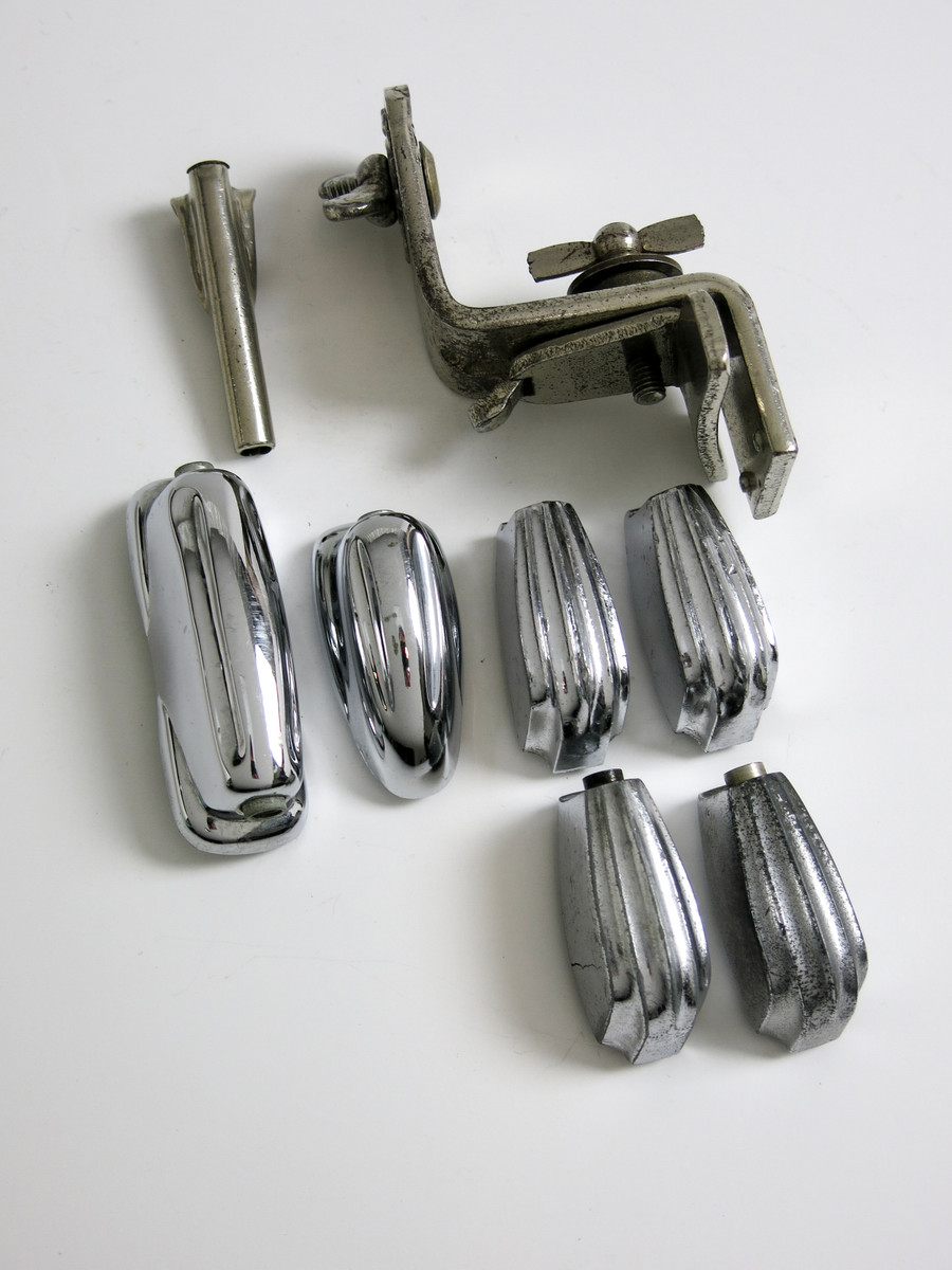 1950s 60s Slingerland Vintage Parts Lot Lugs Beavertail : Lot057