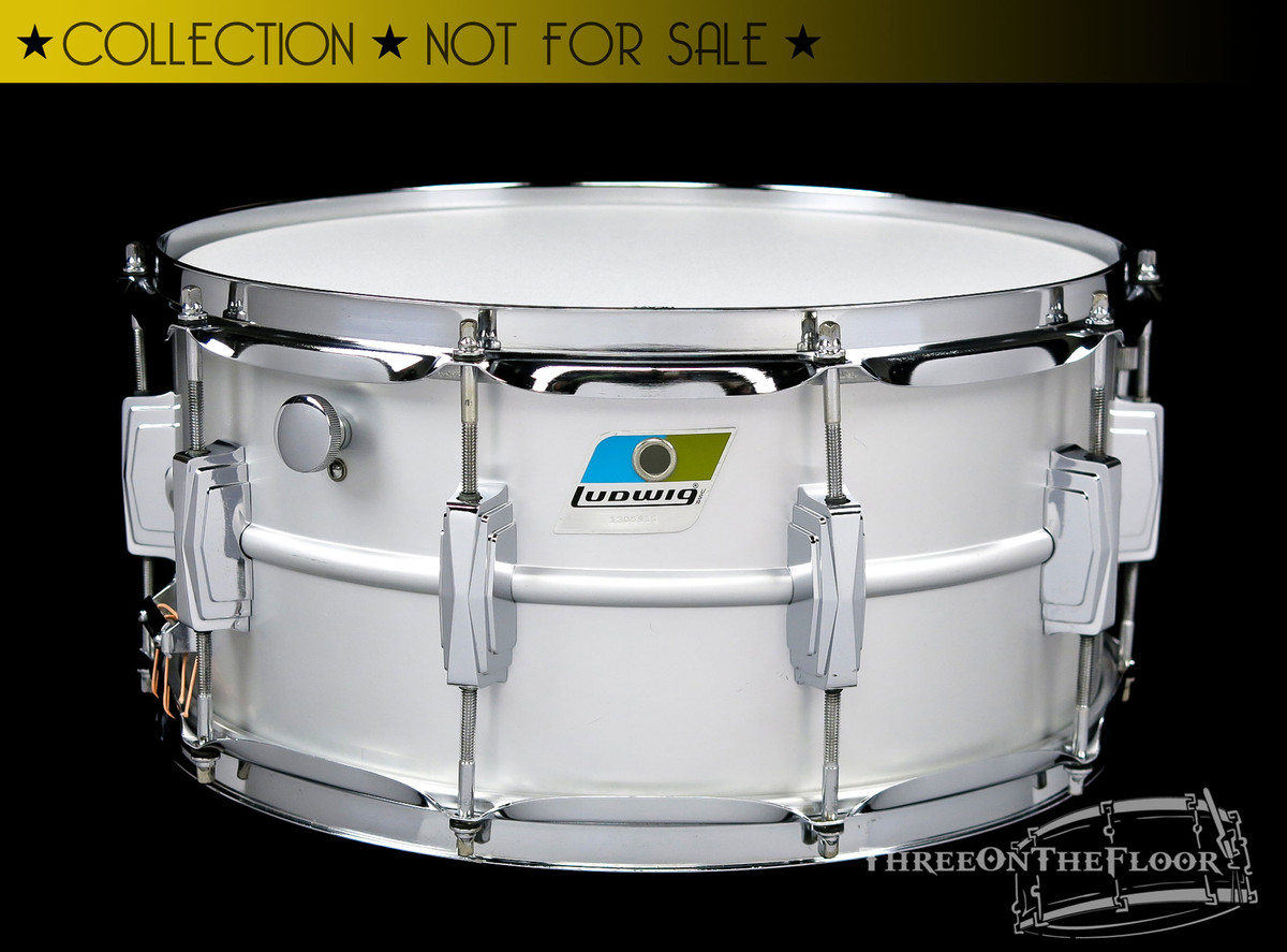 1977 Ludwig Acrolite Snare Drum :  6.5 x 14  