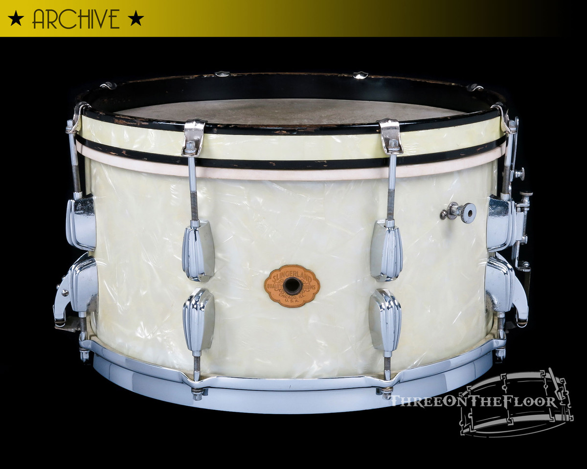 1940s Slingerland Radio King 'Ray McKinley' Snare Drum  :  7 x 14  