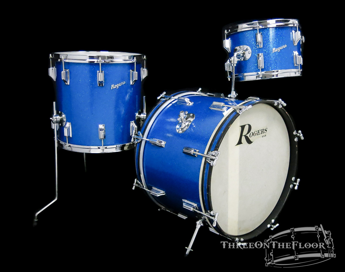 1964 Rogers 'Swingtime Outfit' Vintage Drum Kit Cleveland  : 20-12-14