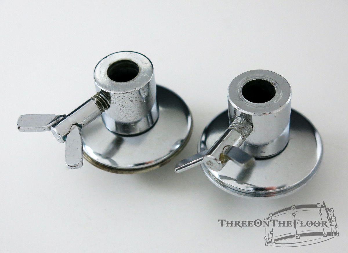 1960s Gretsch Round Badge Spur Mounts Bass Drum : Lot064