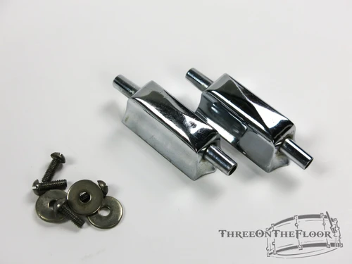 1930s / 40s Leedy Snare Drum X Box Lugs : Vintage Hardware : Lot149