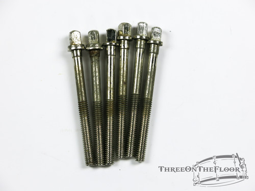 (x6) 1960s Gretsch ROUND BADGE Drum Tension Rod 3"  : Lot116