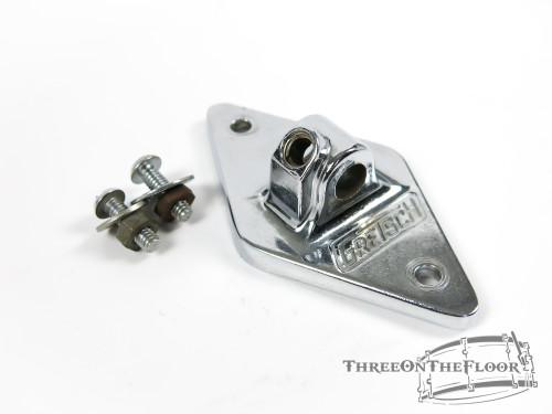 1950s Gretsch Diamond Mount Floor Tom Cymbal Round Badge : Lot094