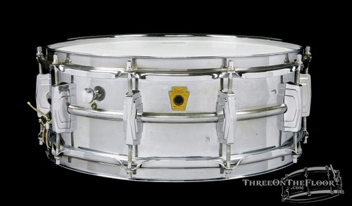 1960-63 Ludwig Brass Supraphonic Vintage Snare Drum :  5 x 14 **SOLD**