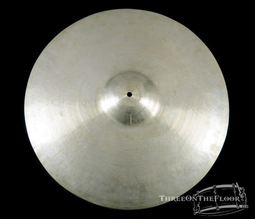 1950s Zildjian 20" Avedis Trans Stamp Crash Ride Cymbal : 1720 grams